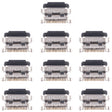 For Xiaomi Redmi K30S 10pcs Original Charging Port Connector - Tail Connector by PMC TechLife | Online Shopping South Africa | PMC TechLife
