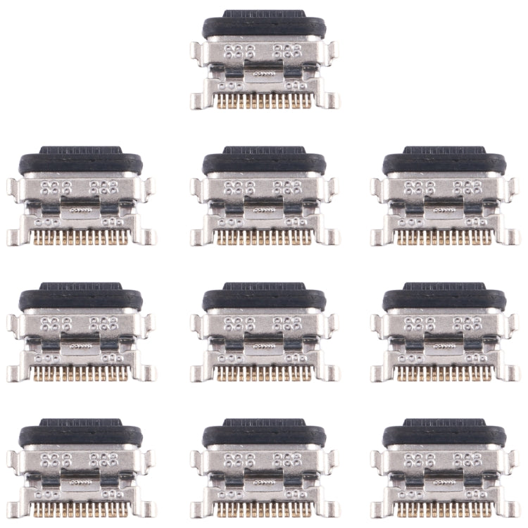For Xiaomi Mi 10T Pro 5G 10pcs Original Charging Port Connector - Tail Connector by PMC TechLife | Online Shopping South Africa | PMC TechLife