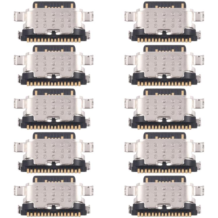 For Infinix Zero 30 4G X6731B 10pcs Original Charging Port Connector - Single Tail Connector by PMc TechLife | Online Shopping South Africa | PMc TechLife | Buy Now Pay Later Mobicred