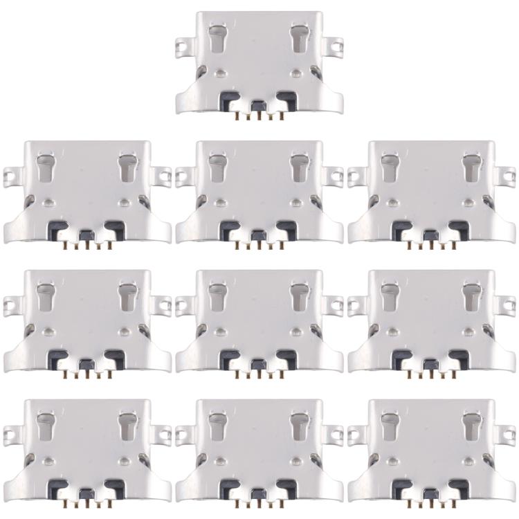 For Infinix Hot 12i X655 10pcs Original Charging Port Connector - Single Tail Connector by PMc TechLife | Online Shopping South Africa | PMc TechLife | Buy Now Pay Later Mobicred