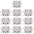 For Tecno Spark Go 2022 10pcs Original Charging Port Connector - Single Tail Connector by PMc TechLife | Online Shopping South Africa | PMc TechLife | Buy Now Pay Later Mobicred