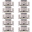 For Tecno Camon 20 Pro 4G 10pcs Original Charging Port Connector - Single Tail Connector by PMc TechLife | Online Shopping South Africa | PMc TechLife | Buy Now Pay Later Mobicred