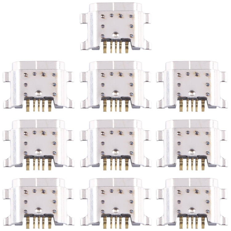 For vivo Y51s 10pcs Original Charging Port Connector - Single Tail Connector by PMC TechLife | Online Shopping South Africa | PMC TechLife