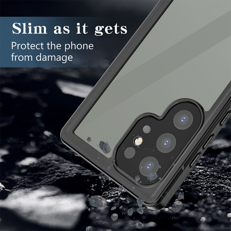 For Samsung Galaxy S24 Ultra 5G RedPepper IP68 Waterproof Phone Case(Black) - free shipping - PMC Jewellery - Order now!