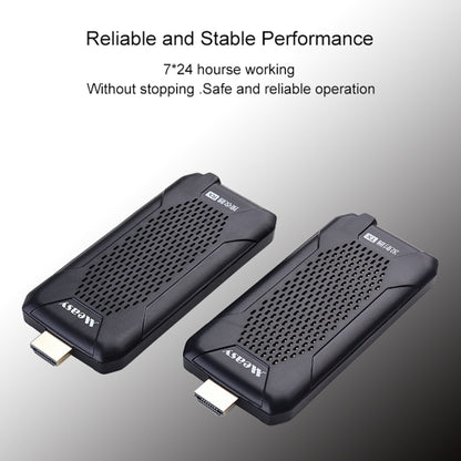 Measy FHD656 Nano 1080P HDMI 1.4 HD Wireless Audio Video Double Mini Transmitter Receiver Extender Transmission System, Transmission Distance: 100m, EU Plug - free shipping - PMC Jewellery - Order now!