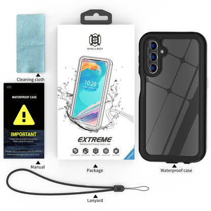 For Samsung Galaxy A15 5G RedPepper 360 Full Body Rugged IP68 Waterproof Phone Case(Black) - free shipping - PMC Jewellery - Order now!