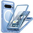 For Google Pixel 8 Pro Life Waterproof MagSafe Phone Case(Blue) - Google Cases by PMC TechLife | Online Shopping South Africa | PMC TechLife | Buy Now Pay Later Mobicred