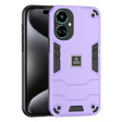 For Tecno Camon 19 2 in 1 Shockproof Phone Case(Purple) - Tecno Cases by PMC TechLife | Online Shopping South Africa | PMC TechLife | Buy Now Pay Later Mobicred