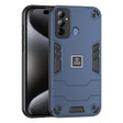 For Tecno Pop 6 Go 2 in 1 Shockproof Phone Case(Blue) - Tecno Cases by PMC TechLife | Online Shopping South Africa | PMC TechLife | Buy Now Pay Later Mobicred