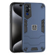 For Tecno Pova 4 Pro 2 in 1 Shockproof Phone Case(Blue) - Tecno Cases by PMC TechLife | Online Shopping South Africa | PMC TechLife | Buy Now Pay Later Mobicred