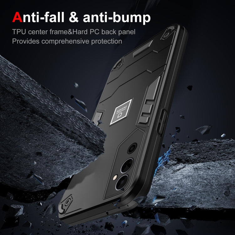 For Tecno Pova Neo 2 4G 2 in 1 Shockproof Phone Case(Black) - free shipping - PMC TechLife - Order now!