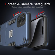 For Tecno Spark 9 Pro 2 in 1 Shockproof Phone Case(Blue)