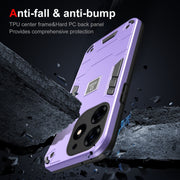 For Tecno Spark 10 Pro 2 in 1 Shockproof Phone Case(Purple)