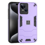 For Tecno Spark 10 5G 2 in 1 Shockproof Phone Case(Purple)