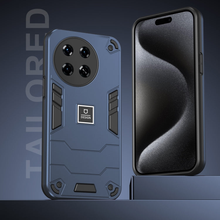 For Tecno Spark 20 Pro+ 2 in 1 Shockproof Phone Case(Blue) - Tecno Cases by PMC TechLife | Online Shopping South Africa | PMC TechLife | Buy Now Pay Later Mobicred