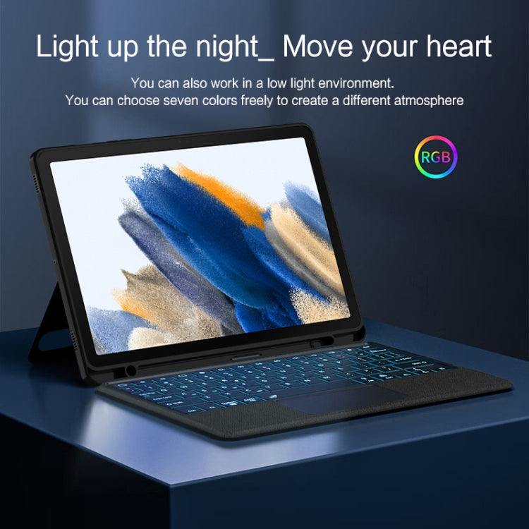 For Samsung Galaxy Tab A8 10.5inch X200 YJ-X200 Split Bluetooth Keyboard Leather Tablet Case - Samsung Keyboard by PMC TechLife | Online Shopping South Africa | PMC TechLife