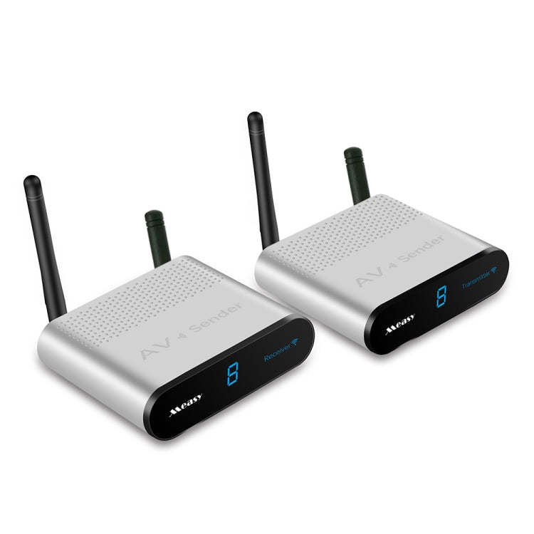 Measy AV230-2 2.4GHz Set-top Box Wireless Audio / Video Transmitter + 2 Receiver, Transmission Distance: 300m, EU Plug, with IR Extension Function - free shipping - PMC Jewellery - Order now!
