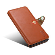 For Samsung Galaxy S24 Ultra 5G Denior Cowhide Texture Wallet Style Leather Phone Case(Brown)