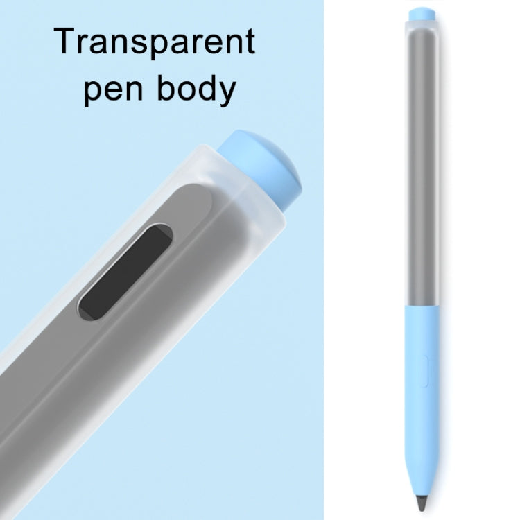 For Lenovo Xiaoxin Stylus Pen 2 Stylus Jelly Silicone Protective Cover(Sky Blue) - Pencil Accessories by PMC TechLife | Online Shopping South Africa | PMC TechLife