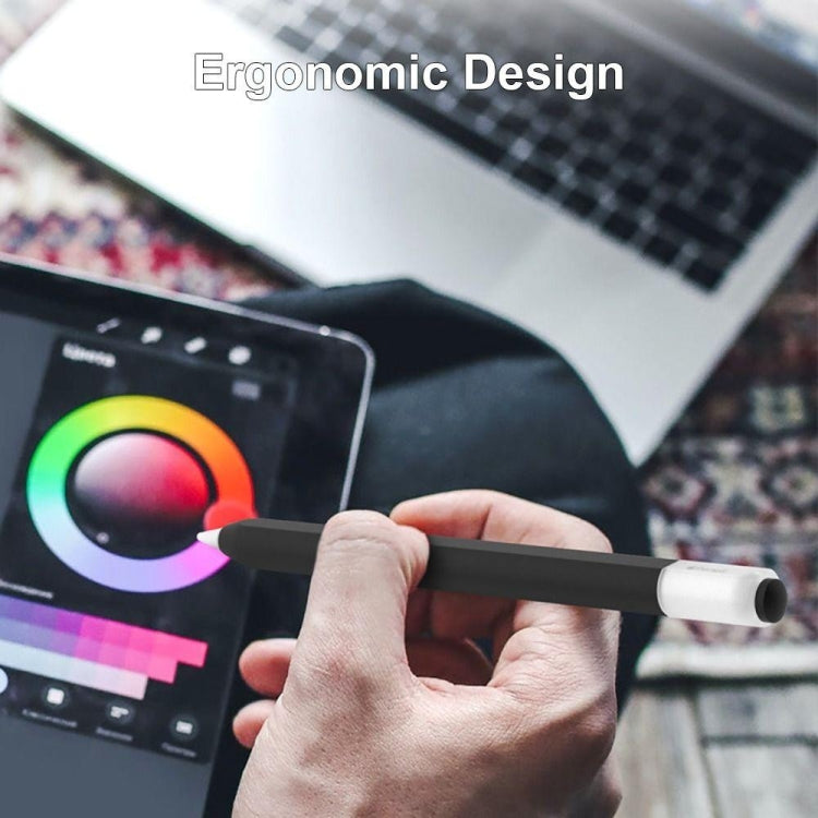 For Apple Pencil (USB-C) Jelly Silicone Stylus Pen Protective Cover(Grey) - free shipping - PMC Jewellery - Order now!