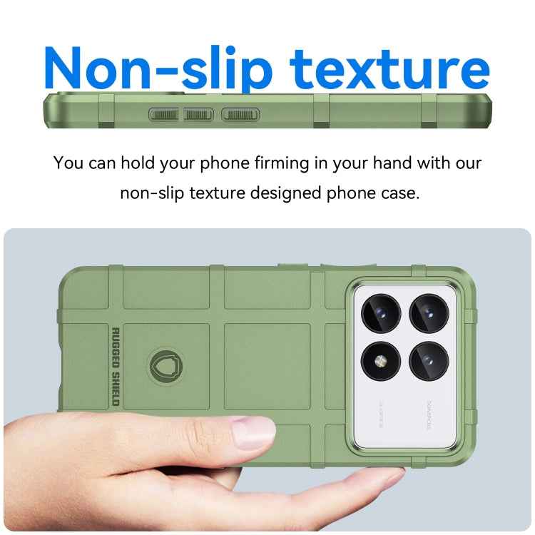 For Xiaomi Redmi K70 Pro Full Coverage Shockproof TPU Phone Case(Green)