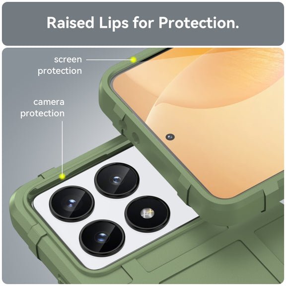For Xiaomi Redmi K70 Pro Full Coverage Shockproof TPU Phone Case(Green)