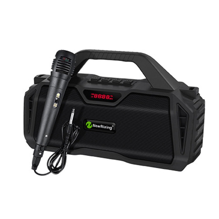 NewRixing NR6011 20W Portable Wireless Bluetooth Speaker TWS Subwoofer(Black) - free shipping - PMC Jewellery - Order now!