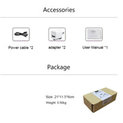 Measy W2H Nano 1080P HDMI 1.4 3D Wireless HDMI Audio Video Transmitter Receiver Extender, Transmission Distance: 30m, US Plug