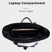 Cwatcun D95 Large Capacity Photography Backpack Shoulders Laptop Camera Bag, Size:30.5 x 18 x 38cm(Silver Grey)