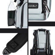 Cwatcun D95 Large Capacity Photography Backpack Shoulders Laptop Camera Bag, Size:27 x 37 x 16cm(Dark Black)