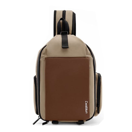 Cwatcun D107 Large Capacity Photography Backpack Shoulders Laptop Camera Bag, Size:22 x 36 x 16cm(Khaki) - free shipping - PMC Jewellery - Order now!