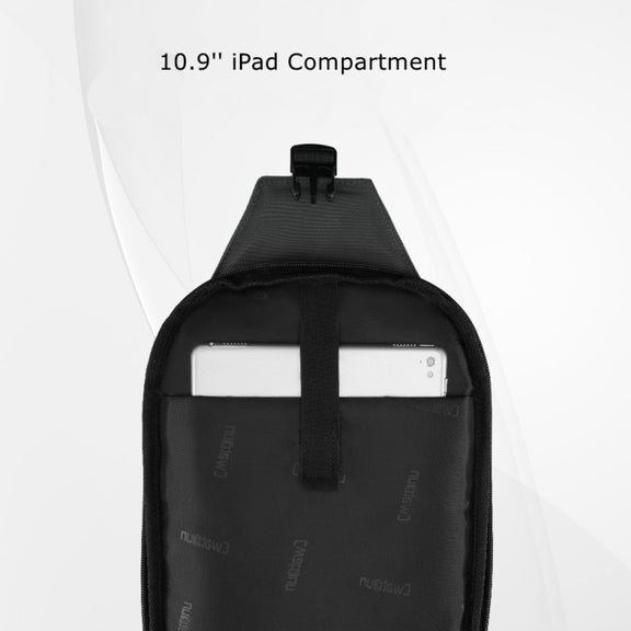 Cwatcun D107 Large Capacity Photography Backpack Shoulders Laptop Camera Bag, Size:22 x 36 x 16cm(Grey)