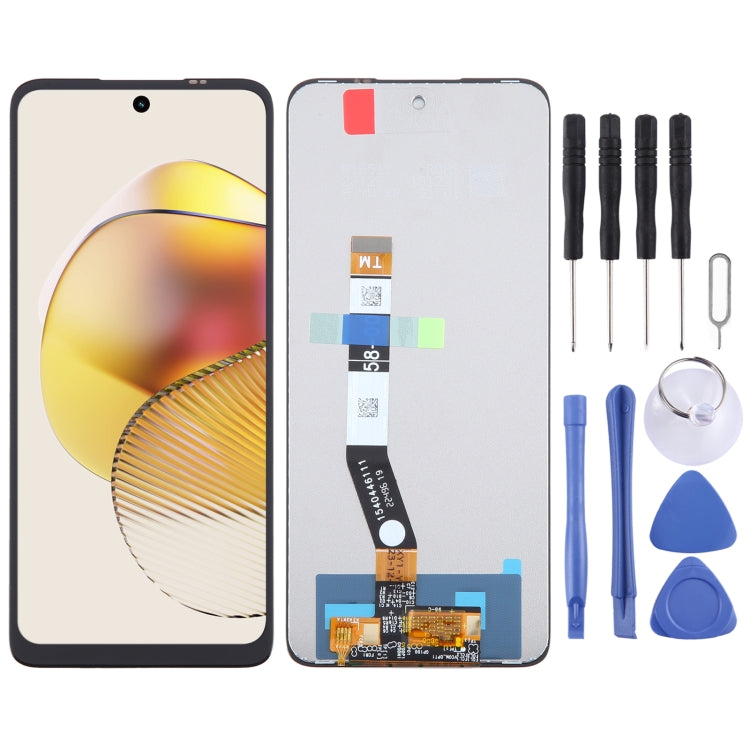 For Motorola Moto G73 OEM LCD Screen with Digitizer Full Assembly - free shipping - PMC TechLife - Order now!