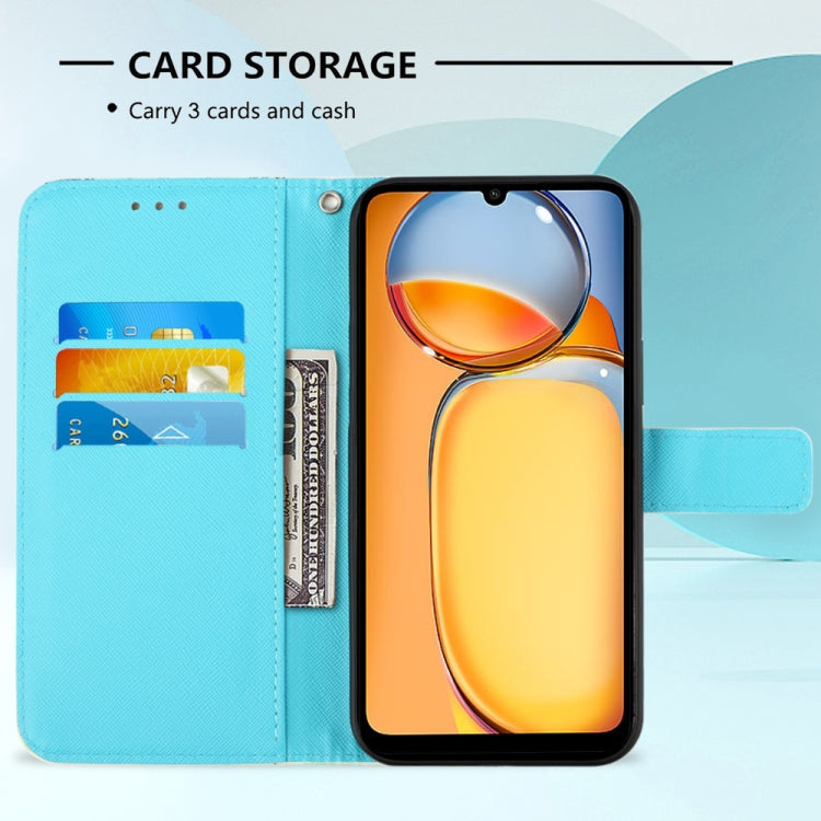 For Xiaomi Redmi 13C 3D Painting Horizontal Flip Leather Phone Case(Color Drop Wind Chimes) - free shipping - PMC TechLife - Order now!