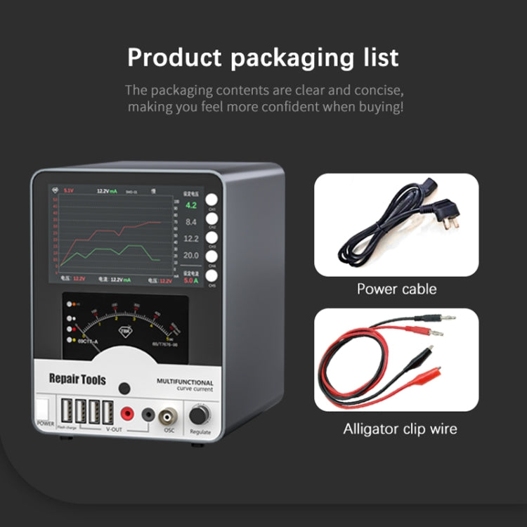 TBK 217 150W 30V 5A Curved DC Regulated Power Supply, EU Plug - free shipping - PMC TechLife - Order now!