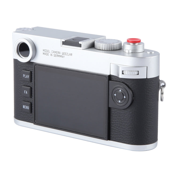 For Leica M11 Non-Working Fake Dummy Camera Model Photo Studio Props(Silver Black) - free shipping - PMC Jewellery - Order now!