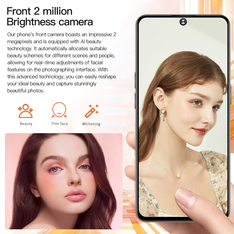 C20 Art Edition, 3GB+32GB, 6.53 inch Face Identification Android 8.1 MTK6753 Octa Core , Network: 4G, Dual SIM(Orange) -  by PMC TechLife | Online Shopping South Africa | PMC TechLife