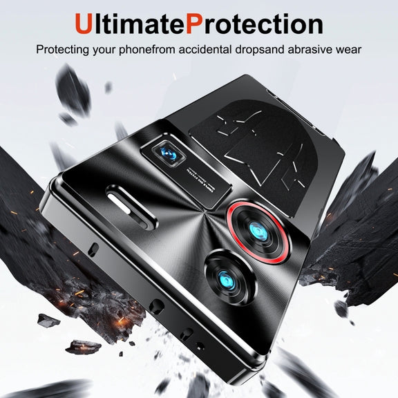 For ZTE nubia Z60 Ultra Leading Metal Cooling Phone Case(Black)