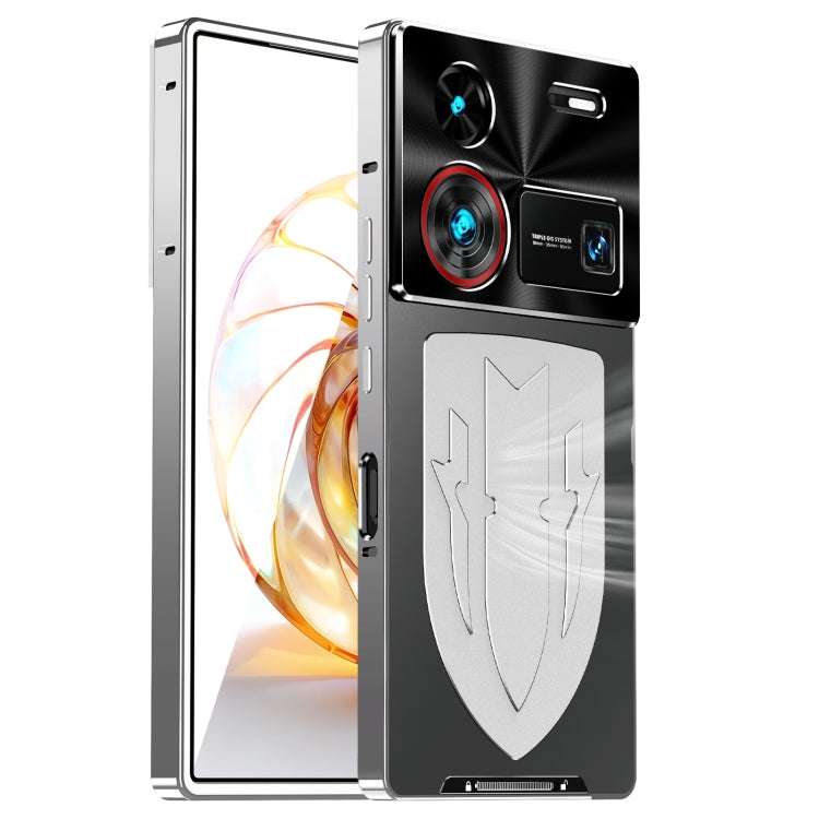 For ZTE nubia Z60 Ultra Leading Metal Cooling Phone Case(Silver) - ZTE Cases by PMC TechLife | Online Shopping South Africa | PMC TechLife | Buy Now Pay Later Mobicred