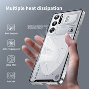 For ZTE nubia Red Magic 9S Pro Metal Cooling Phone Case(Silver)