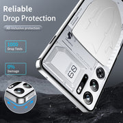 For ZTE nubia Red Magic 9S Pro Metal Cooling Phone Case(Silver)
