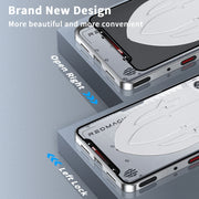 For ZTE nubia Red Magic 10 Pro / 10 Pro+ Metal Cooling Phone Case(Silver)