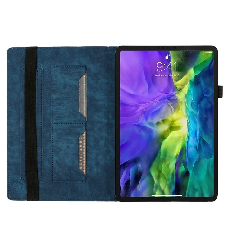 For iPad Air 13 2024 / Air 13 2025 Butterfly Cat Embossing Leather Tablet Case(Dark Blue) - free shipping - PMC TechLife - Order now!
