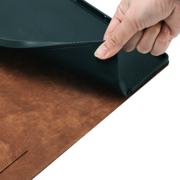 For iPad Air 11 2024 / Pro 11 2021 / 2020 Butterfly Cat Embossing Leather Tablet Case(Brown) - iPad Air 11 2024 Cases by PMC TechLife | Online Shopping South Africa | PMC TechLife | Buy Now Pay Later Mobicred