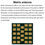 Measy W2H 60GHz 4K+ Ultra HD Wireless Transmission Kit, Transmission Distance: 50m(AU Plug)