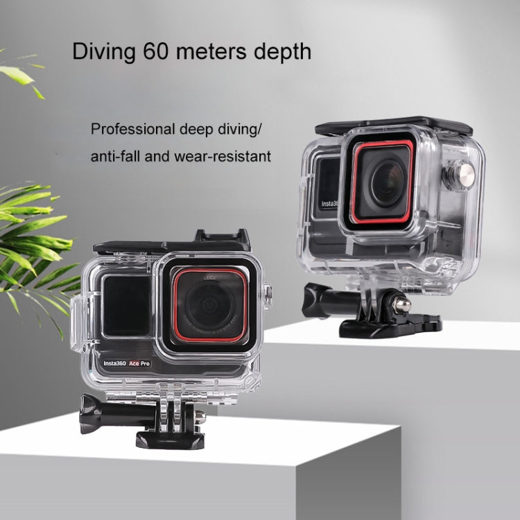 For Insta360 Ace 60m Underwater Water-resistant Housing Case
