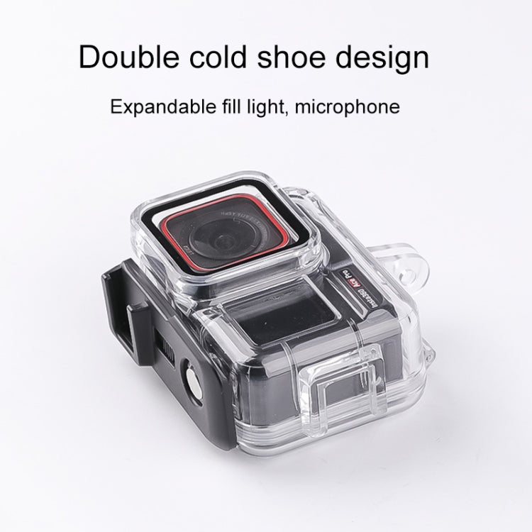 For Insta360 Ace Pro 60m Underwater Water-resistant Housing Case