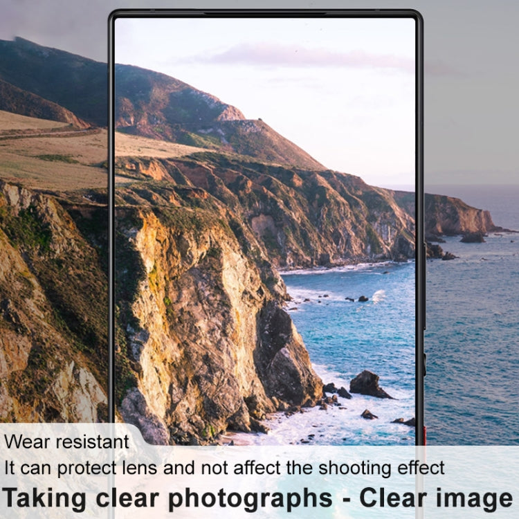 For ZTE nubia Z60 Ultra 5G imak Integrated Rear Camera Lens Tempered Glass Film with Lens Cap - Other by imak | Online Shopping South Africa | PMC TechLife | Buy Now Pay Later Mobicred