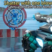 Q171 2.4G Stunt Water Bomb Battle Armor Model Remote Control Car, Specification:Single Control(Blue)