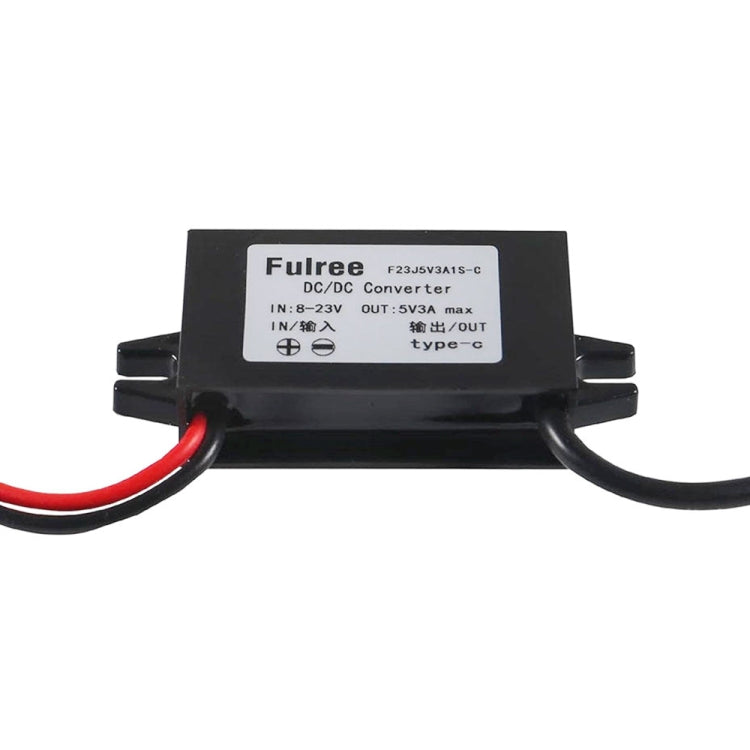 12V to 5V 3A Car Power Converter DC Module Voltage Regulator, Style:Dual USB Female - Car Modification by PMC TechLife | Online Shopping South Africa | PMC TechLife | Buy Now Pay Later Mobicred